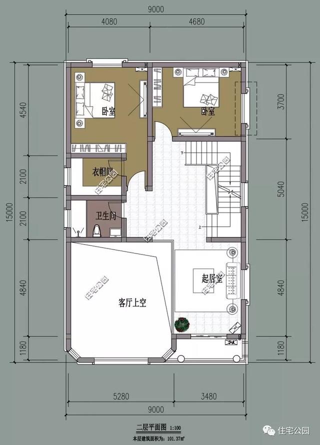 3套小户型农村别墅,7米面宽也能建豪宅,3层25万就能建好!
