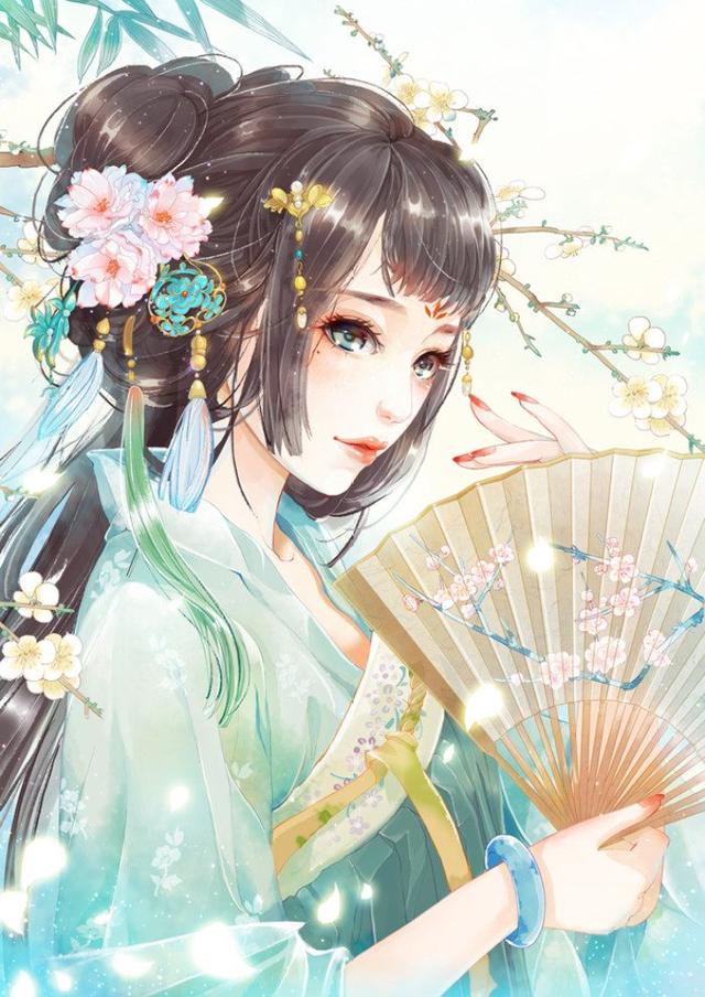 十二星座的电话美人画像,天蝎座冷艳,狮子座温暖每天打天蝎座古风图片