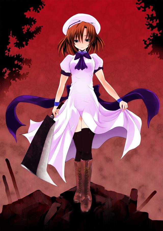 动漫中那些经典的病娇少女,我忍不住了快给我来一刀