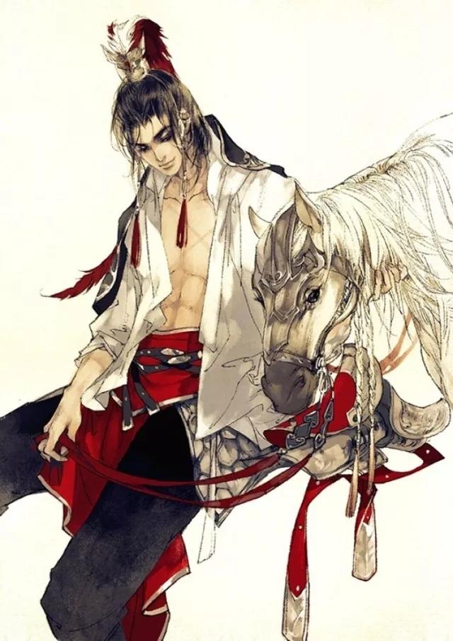 古风男将军--卧醉沙场君莫笑,古来征战几人回?