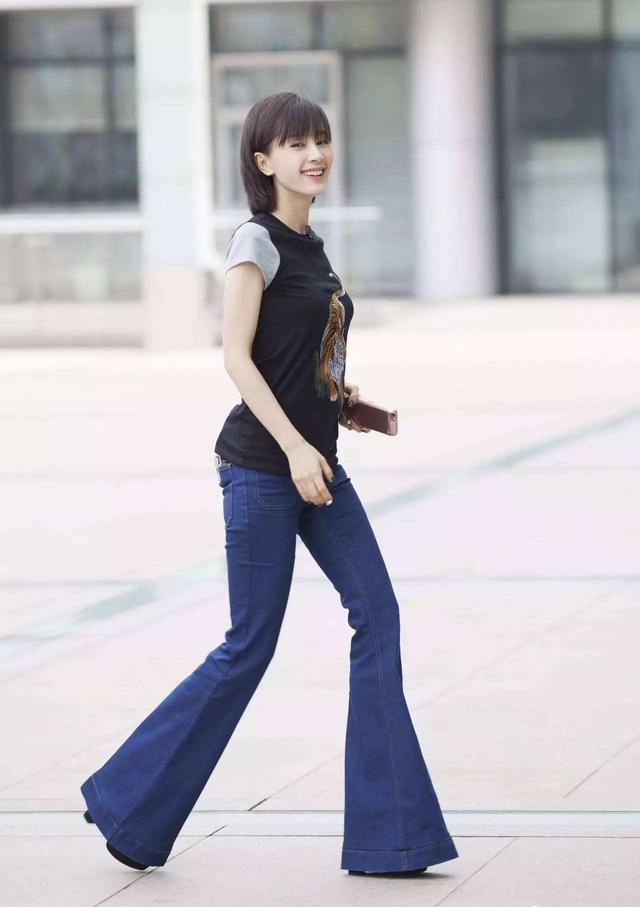 王子文教你如何穿搭牛仔裤,没有高跟鞋,你也可以穿出高海拔