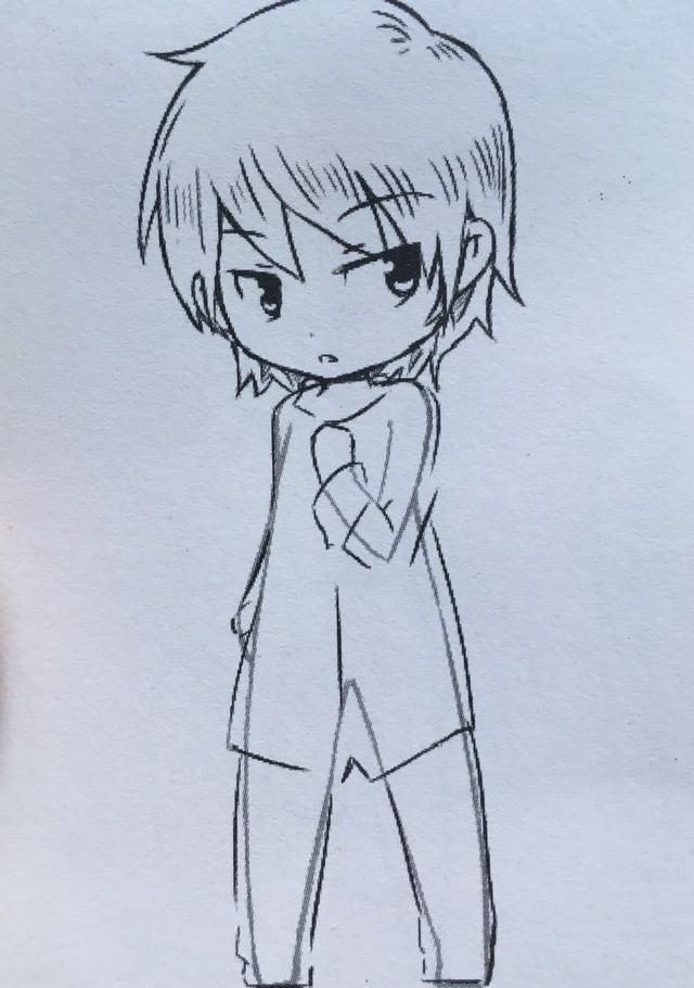 《影子漫画》q版人物的手绘步骤示范教程包学会的哦
