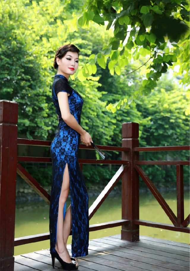 人像摄影(古韵美丽旗袍美女)