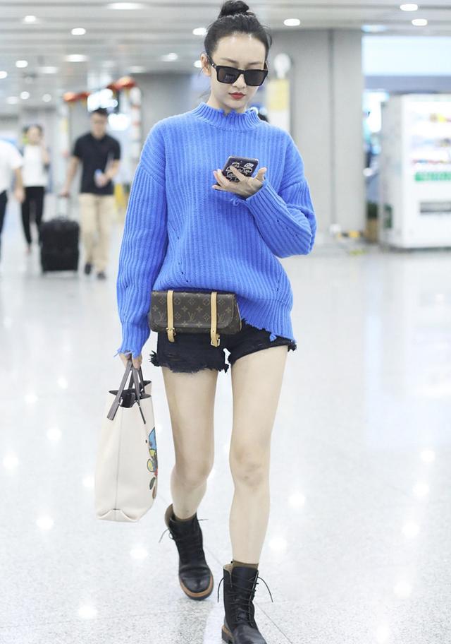 女明星街拍之毛衣特辑
