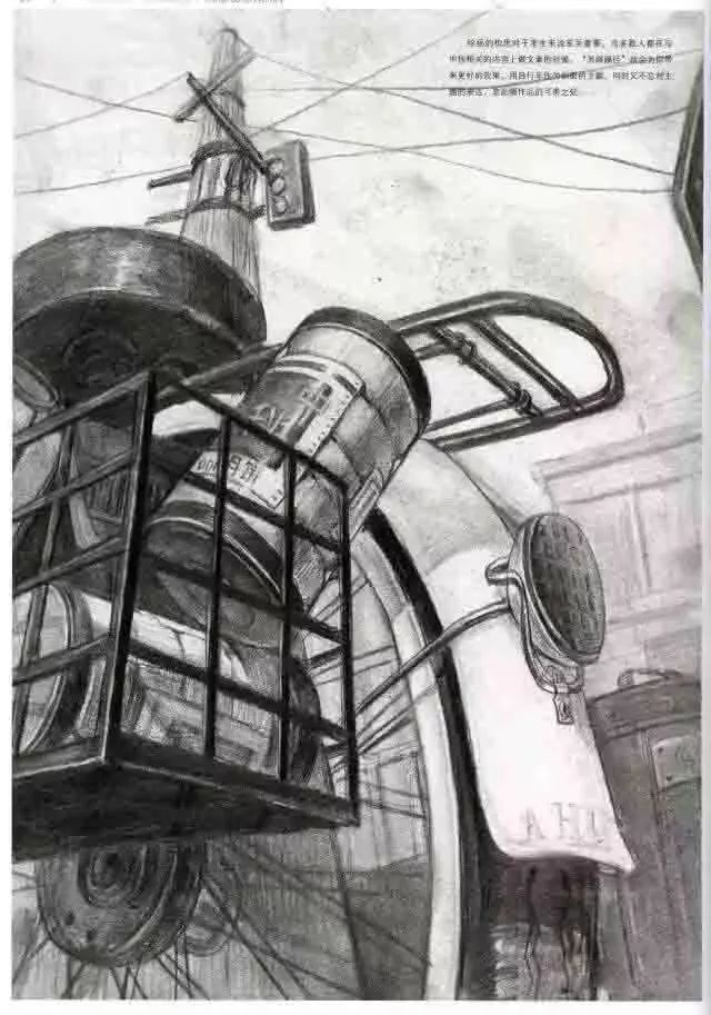 设计素描、创意速写教程,为校考的你们全部奉