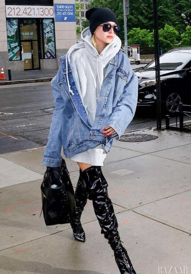 漆皮靴可怕又老气?你活在10年前吧,漆皮靴这样搭配时尚度无限up