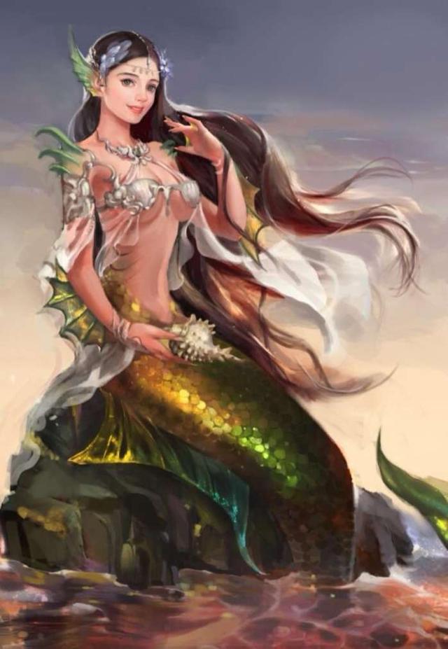 《山海经》中所记录的鲛人,传说真的存在且能"泣泪成珠"?