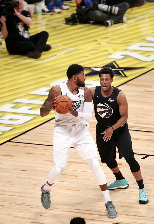 NBA全明星赛上的篮球明星们,都穿了哪双球鞋