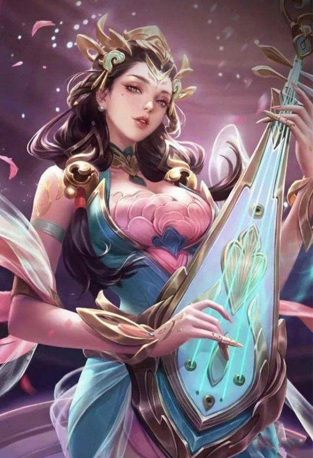 王者荣耀: 杨玉环原画海报曝光, 或将年前上线正式服?