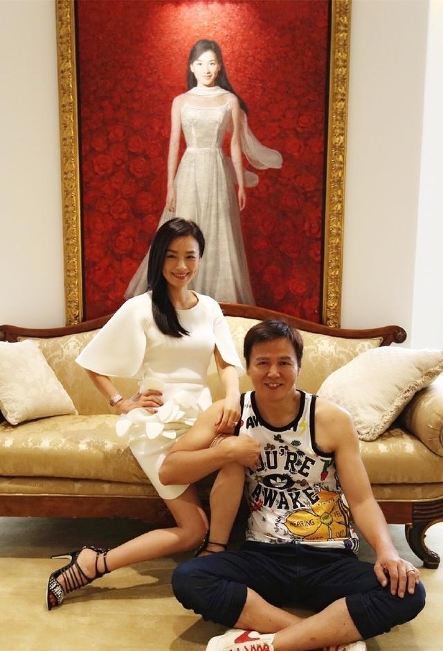 46岁张庭和她的56岁富豪老公林瑞阳