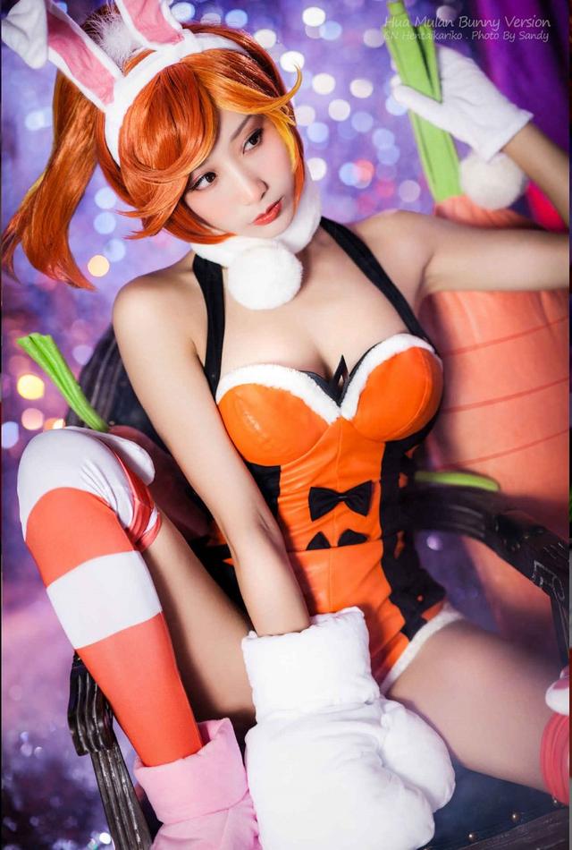 花木兰cosplay 再来张正面大照!