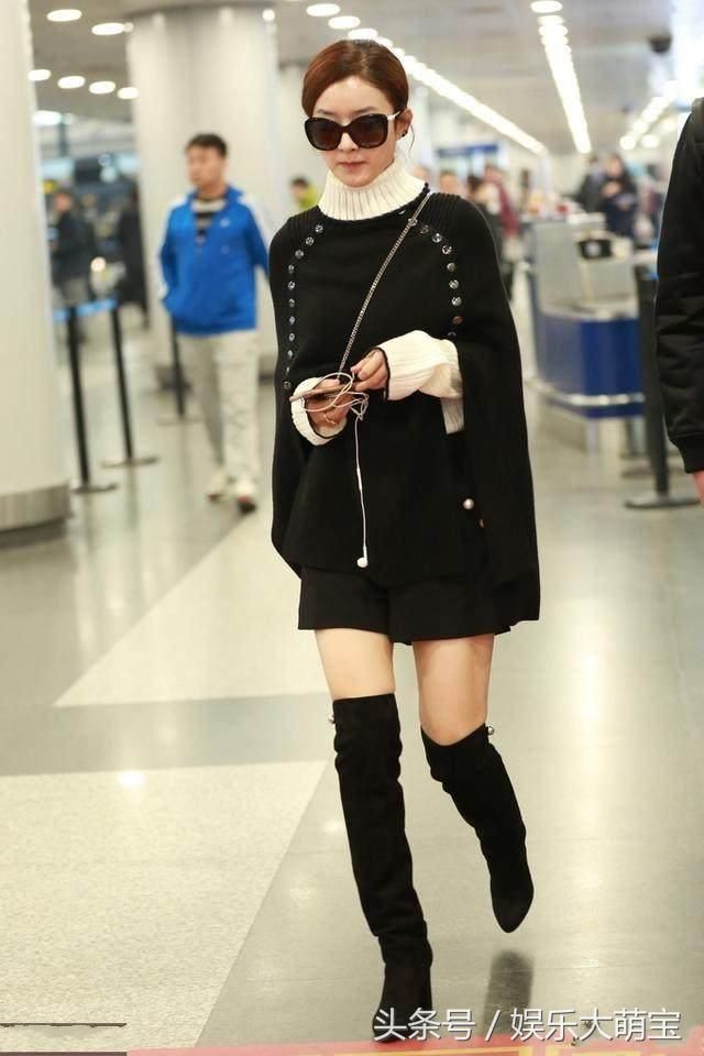 赵丽颖小短腿,身材五五分?看完这组图片你就傻