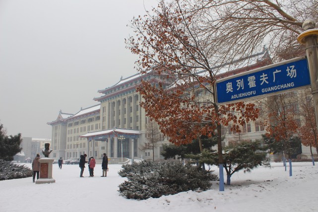 哈工程大学藏有7个国家和地区的雪雕精品,这个冬天校园再抢镜