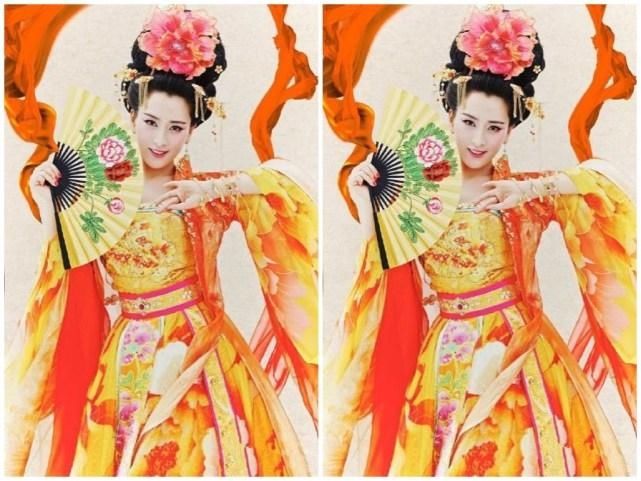 古装剧"杨贵妃"装扮, 范冰冰第二, 第一名美的让人窒息