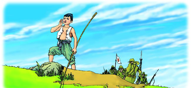 实拍王二小墓地,葬于牺牲处,儿时玩伴义务守墓