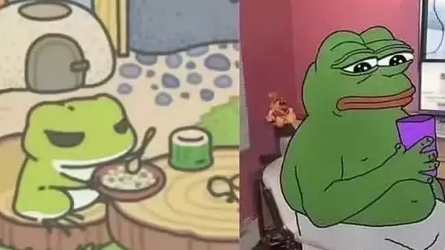 内涵段子:你们养的蛙儿子，长大后抱着保温杯的样子