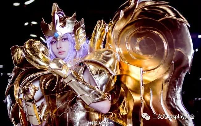圣斗士星矢白羊宫穆先生cos童年偶像装备流帅了我一脸