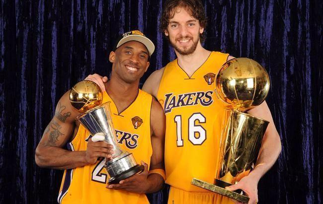 08-09和09-10赛季湖人队都夺冠了,加索尔成为了科比身边最可靠的队友.