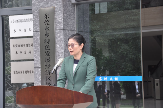 东莞水乡投资控股有限公司正式揭牌