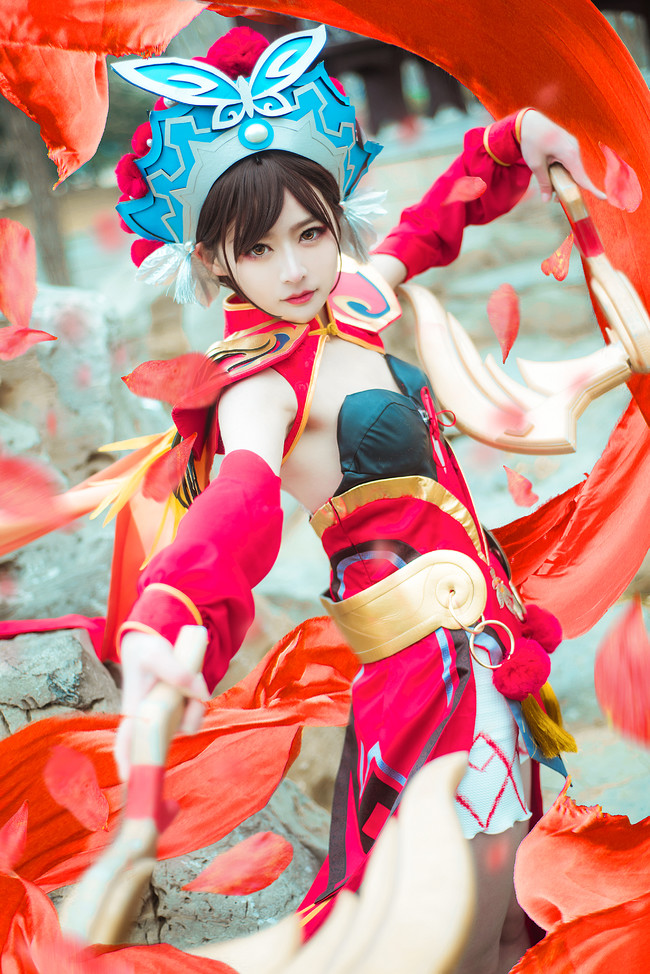 虞姬霸王别姬cosplay敢cos虞姬的都有一双大长腿