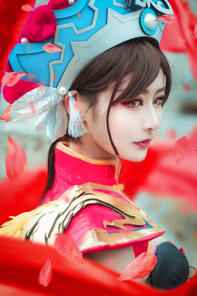 虞姬霸王别姬cosplay敢cos虞姬的都有一双大长腿