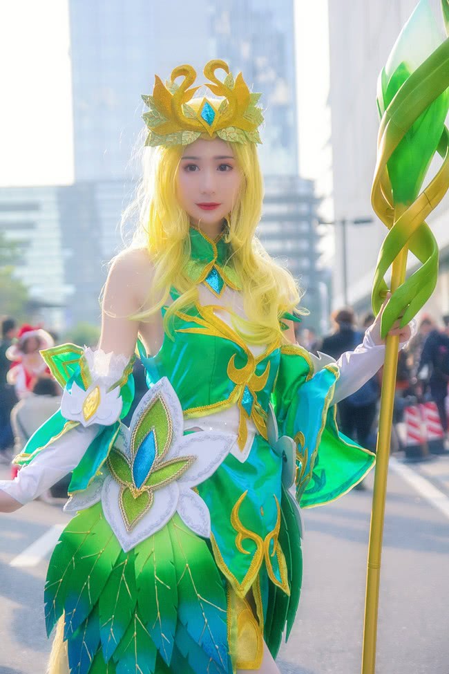 Cos王昭君精灵公主,cos干将莫邪 王昭君精灵公主cosplay,简单的场照也很仙女!