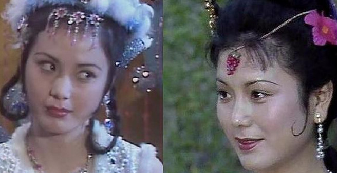 86版西游记中的大眼美女 演小三与何晴是同班同学!!