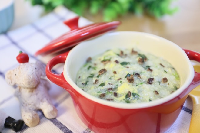 菠菜猪肝粥 宝宝辅食食谱
