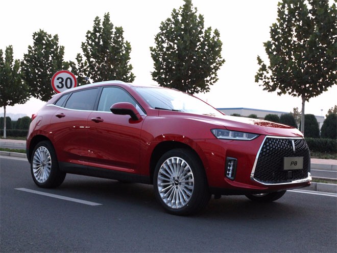 自主品牌首款高端插电混动SUV wey p8亮点解析