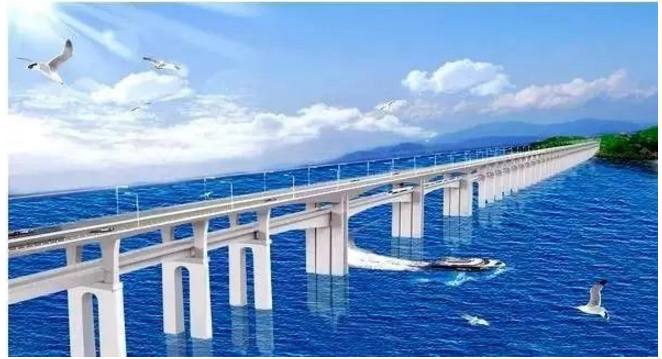 中国修建第一条公铁两用跨海大桥,耗资120亿,就在台湾海峡