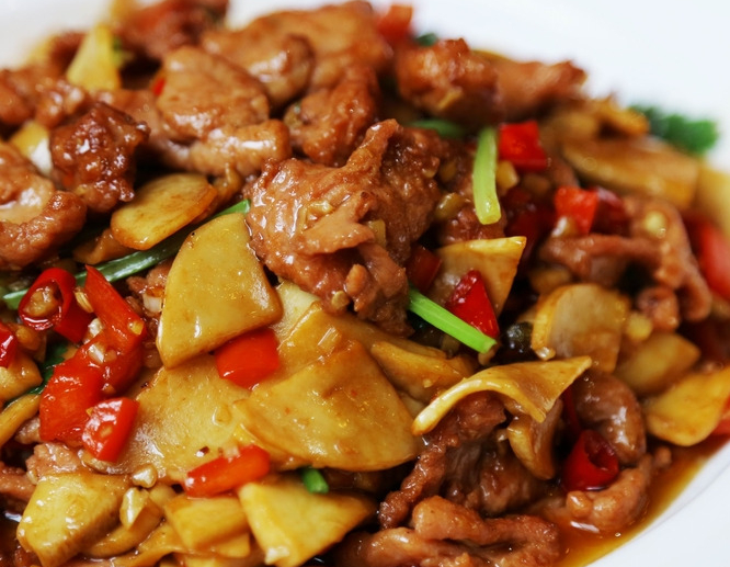 冬笋炒肉片这样做,让你好吃到多吃几碗饭
