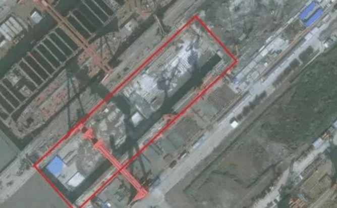 2021大陆003最新卫星图,2020年004航母最新照片 最新卫星图片显示:中国已开始建造003型,巨大优势令世界瞩目