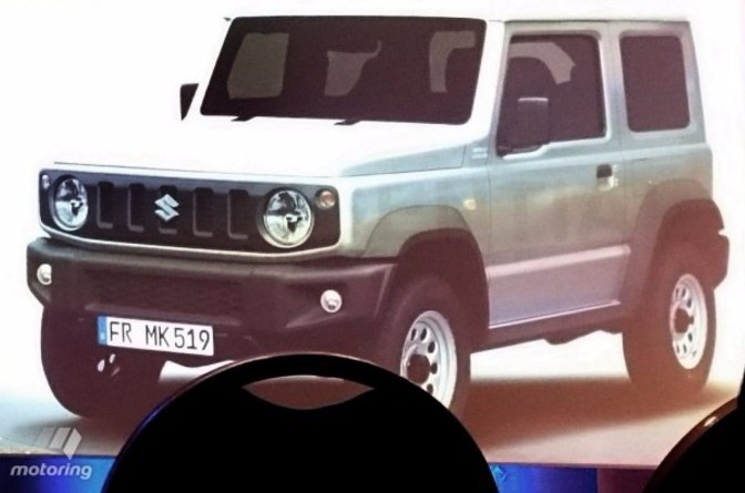 曝新吉姆尼实车 预计2018年5月日本上市