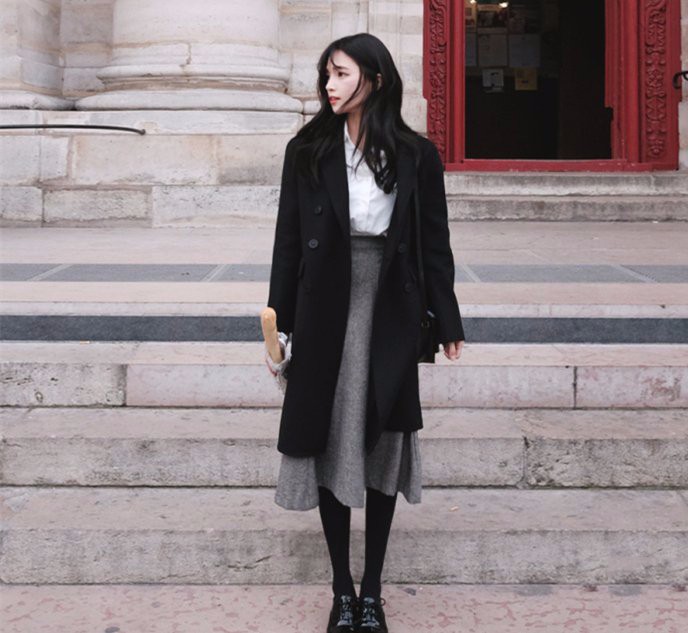 冬天穿什么保暖不臃肿?2017冬季大衣搭配风度