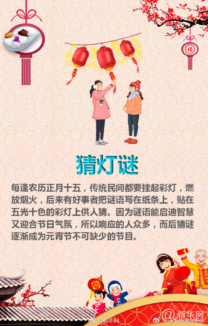 元宵节的传统习俗,可不是只有吃元宵哦