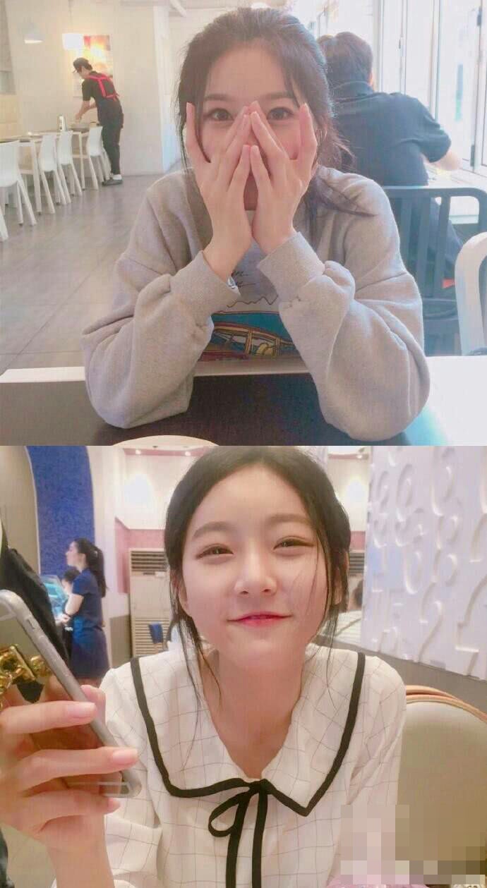 韩国小童星金赛纶近照,被网友吐槽这是要长残的节奏吗