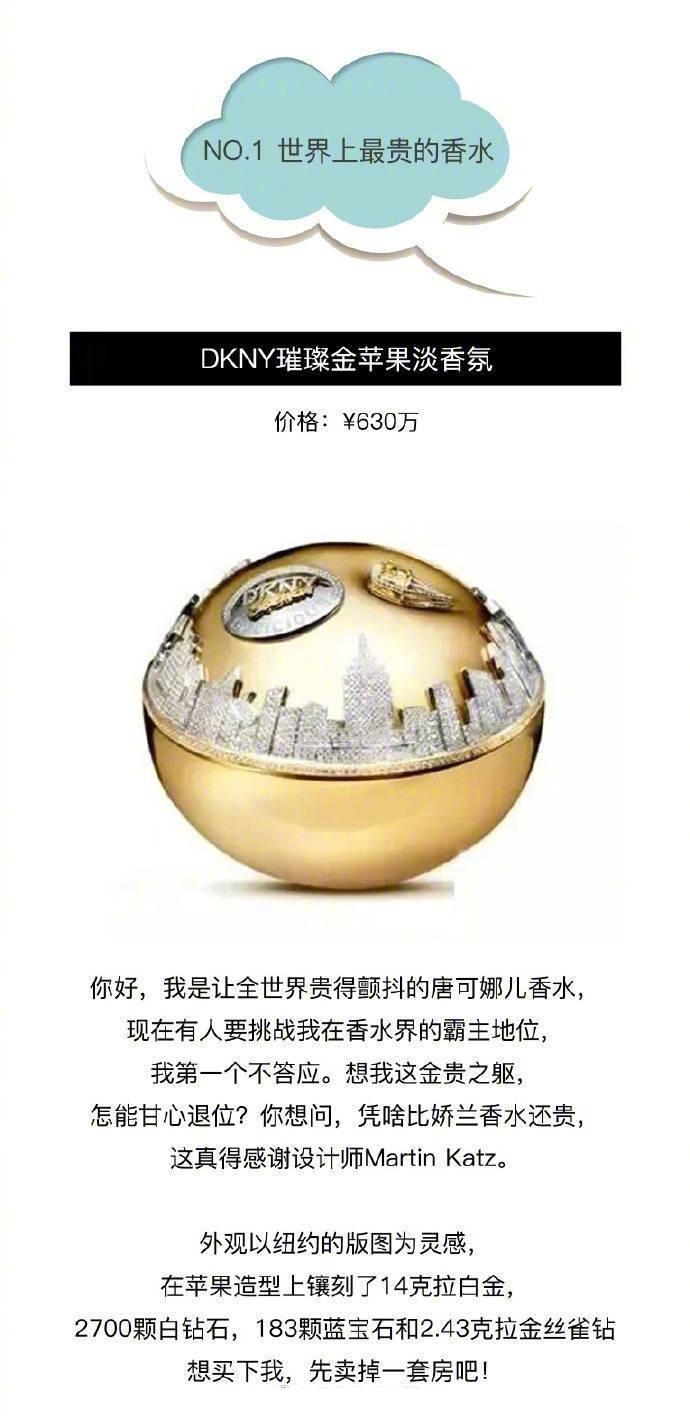 世界最贵的8种化妆品：贫穷限制了我的想象