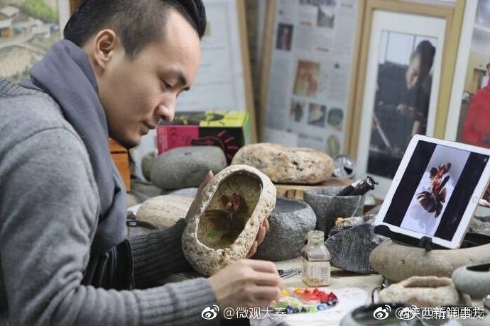 西安大学生创业画鱼气死猫