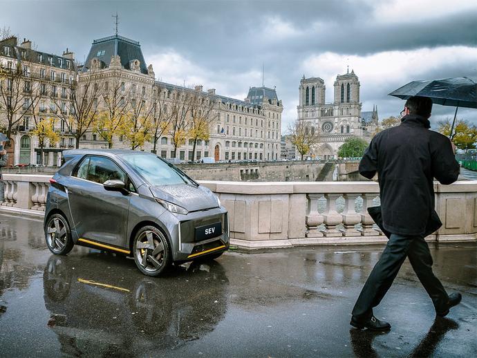 外形小巧灵动 车和家SEV官图正式发布