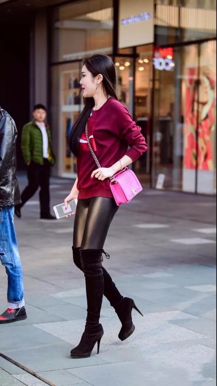 长靴美女过膝_超高跟过膝靴子美女_长靴美女-圈子花园图片