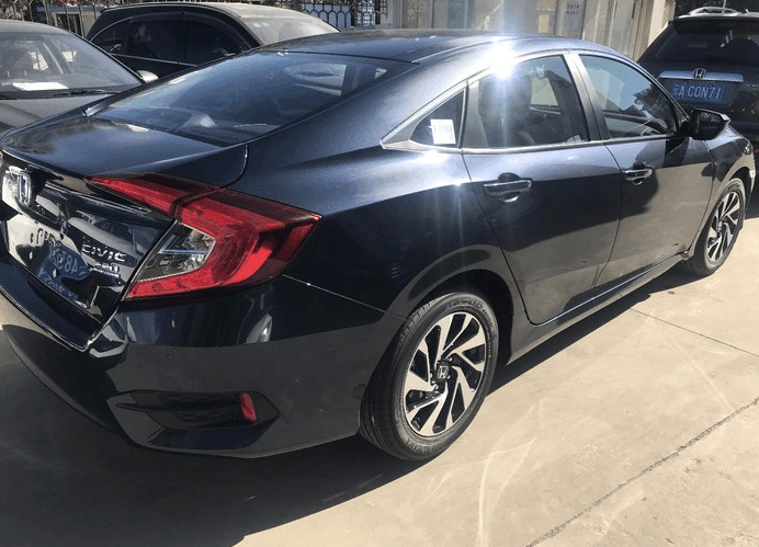 十代本田思域暗金蓝提车作业