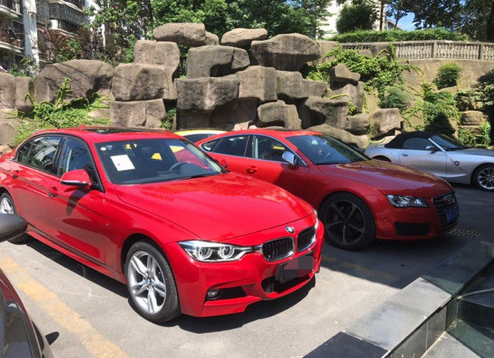 38.5万提宝马330Li M,墨尔本红在外太少见!