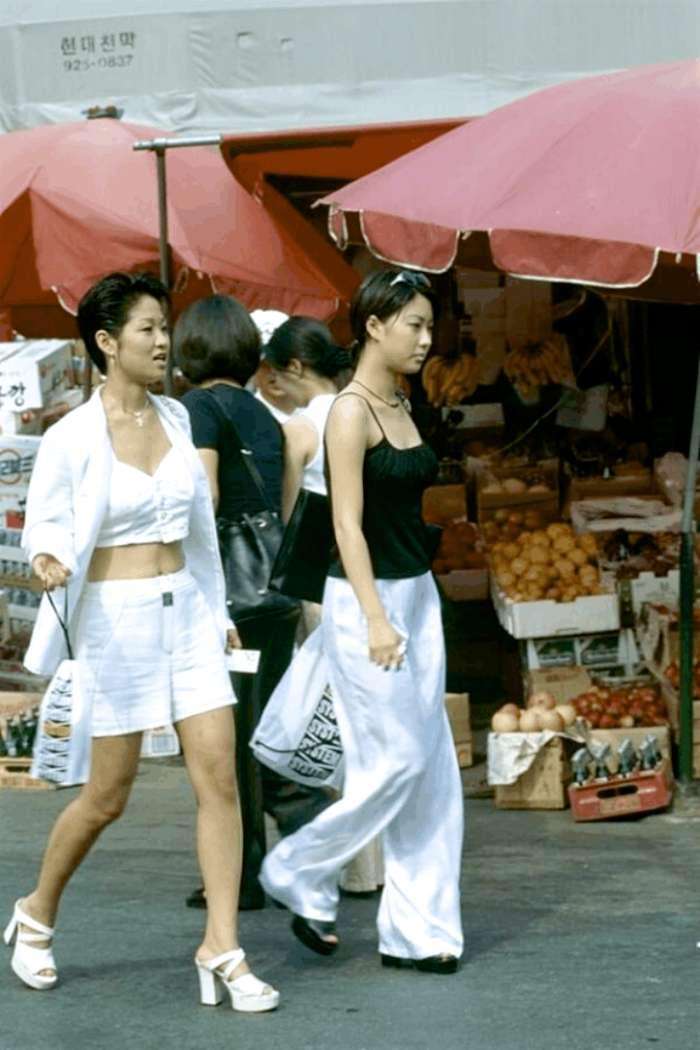 1990年代韩国女性老照片