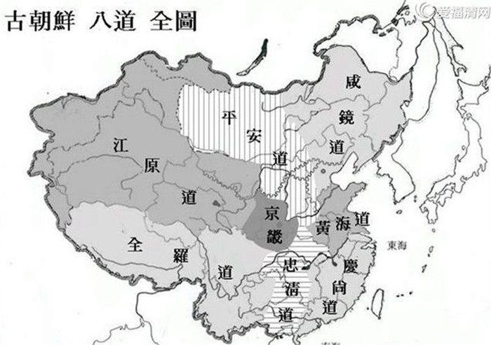 脑洞惊人的韩国古代地图,统治中国日本殖民五大洲.