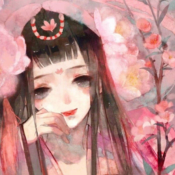 十二星座的专属古风美人画册,一颦一簇,万种风情!