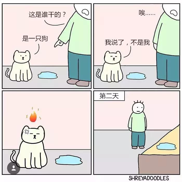 幽默笑图: 四格漫画, 萌萌的小笑点.