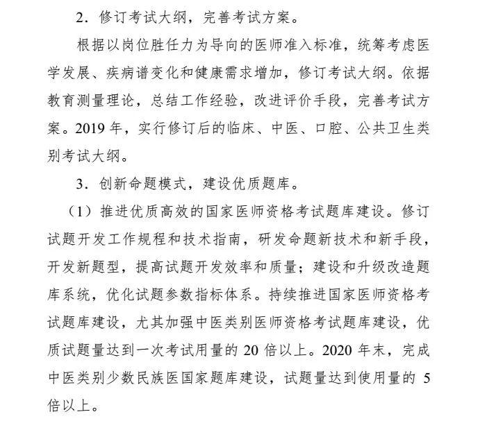 同学们注意啦! 2019年执业医师考试大纲将修订