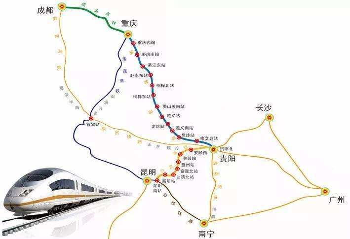 既生瑜,何生亮,成贵高铁明年有望开通