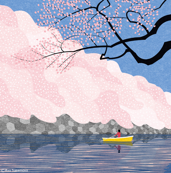 极简的和风插画简直就是小清新的代表了来自日本插画师ryo takemasa