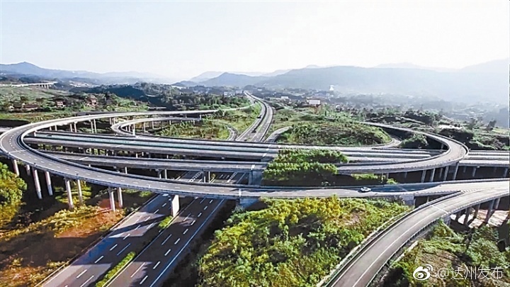 2018年我市交通蓝图发布 力争成都-达州高铁实